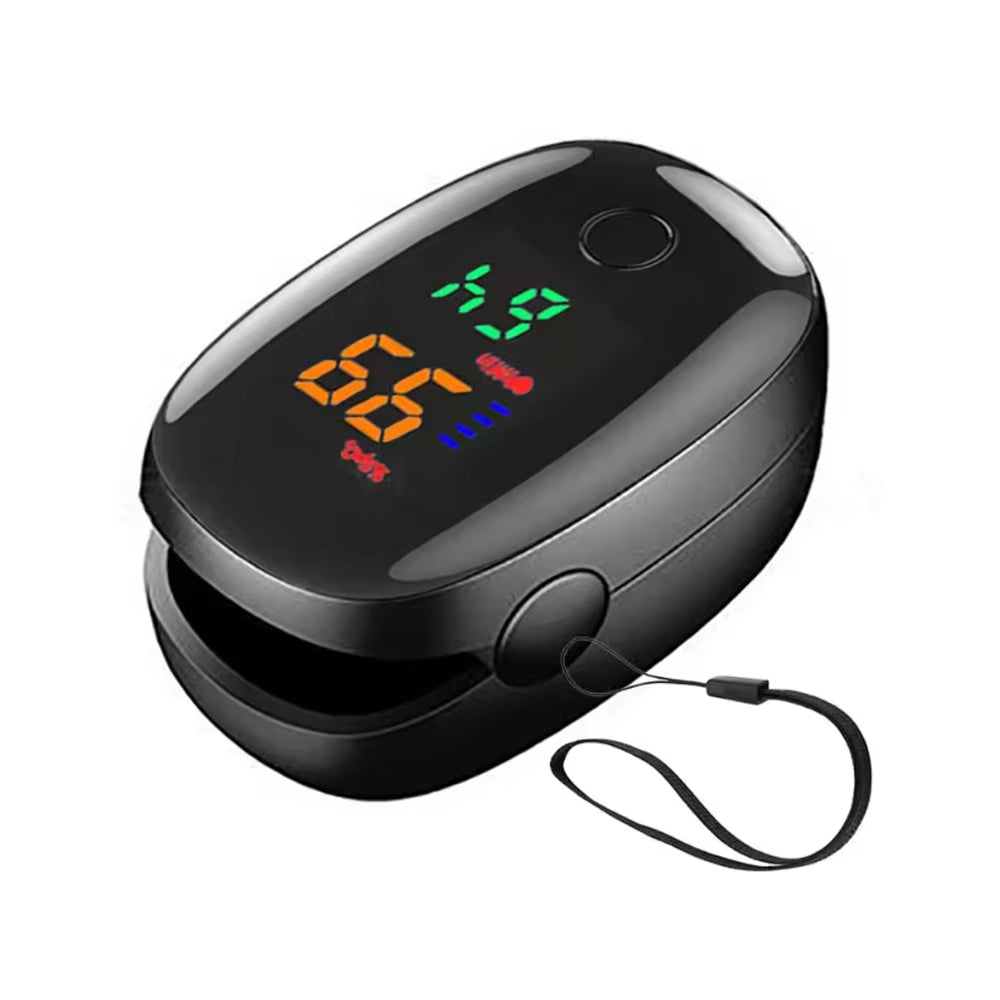 LK89 Finger Pulse Oximeter Medical Portable Blood Oxygen Oxymetre Heart Rate Saturation Meter OLED Oximetro De Dedo LED Display